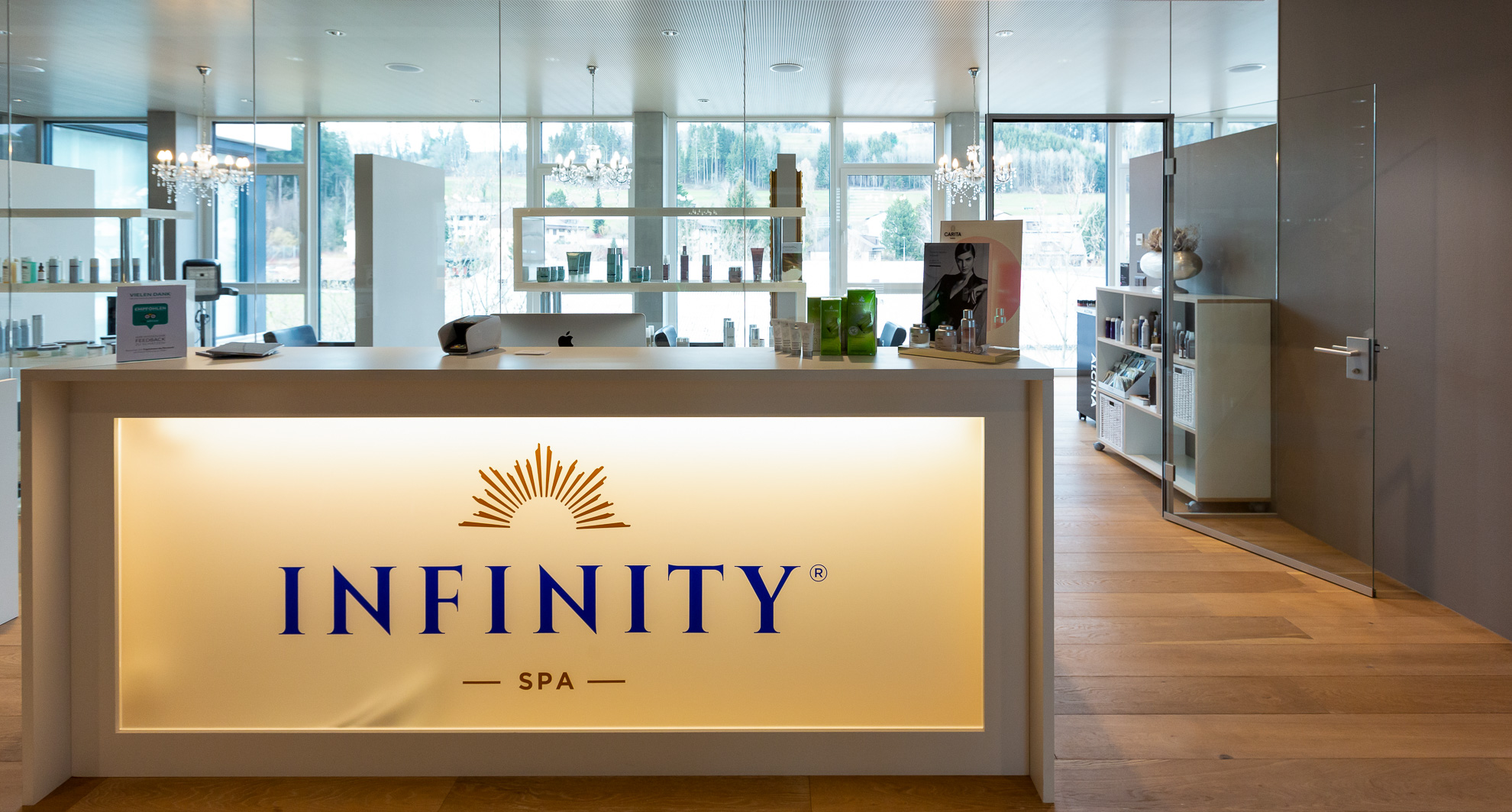 Infinity Spa Empfang